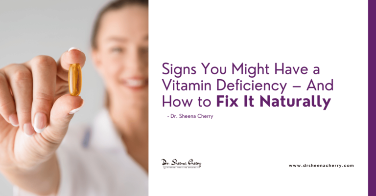 Signs You Might Have a Vitamin Deficiency